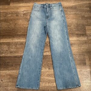 Madewell Light Blue Women's Wide Leg Jeans